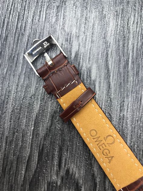 omega watch band 18|genuine omega watch strap.